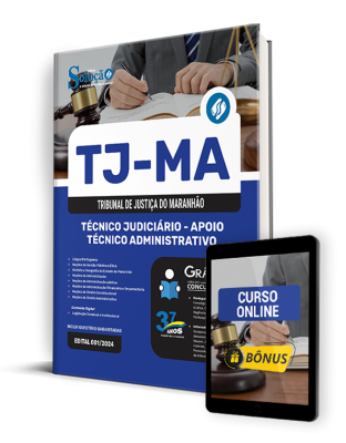 Apostila TJ-MA  - Técnico Judiciário - Apoio Técnico Administrativo - Imagem 1