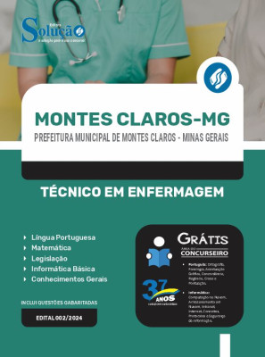 Apostila Prefeitura de Montes Claros - MG  - Técnico em Enfermagem - Imagem 3
