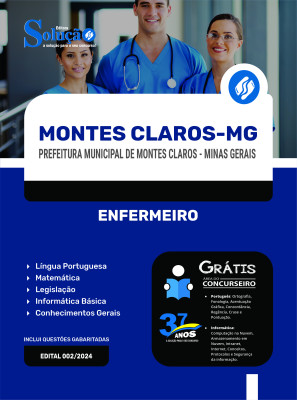 Apostila Prefeitura de Montes Claros - MG  - Enfermeiro - Imagem 3