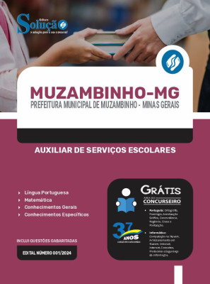 Apostila Prefeitura de Muzambinho - MG  - Auxiliar de Serviços Escolares - Imagem 3
