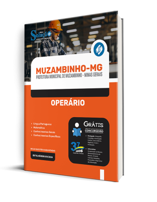 Apostila Prefeitura de Muzambinho - MG  - Operário - Imagem 2