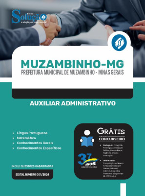 Apostila Prefeitura de Muzambinho - MG  - Auxiliar Administrativo - Imagem 3