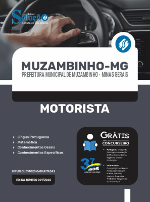 Apostila Prefeitura de Muzambinho - MG  - Motorista - Imagem 3