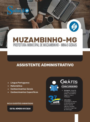 Apostila Prefeitura de Muzambinho - MG  - Assistente Administrativo - Imagem 3