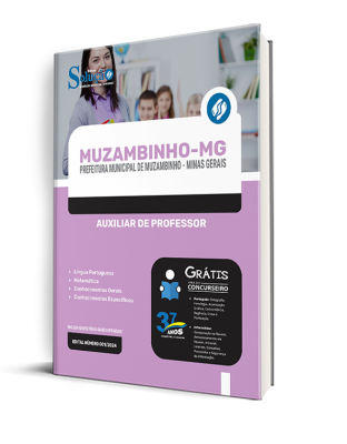 Apostila Prefeitura de Muzambinho - MG  - Auxiliar de Professor - Imagem 1