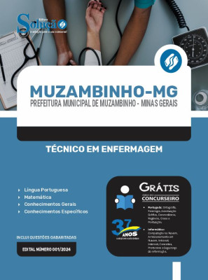 Apostila Prefeitura de Muzambinho - MG  - Técnico em Enfermagem - Imagem 3