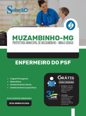 Apostila Prefeitura de Muzambinho - MG  - Enfermeiro do PSF - Imagem 3