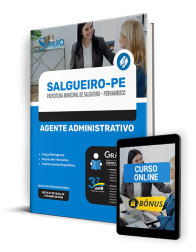 Capa Apostila Prefeitura de Salgueiro - PE  - Agente Administrativo