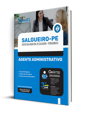 Apostila Prefeitura de Salgueiro - PE  - Agente Administrativo - Imagem 2
