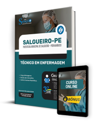 Capa Apostila Prefeitura de Salgueiro - PE  - Técnico em Enfermagem