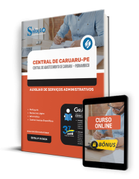 Capa Apostila Central de Abastecimento de Caruaru - PE  - Auxiliar de Serviços Administrativos