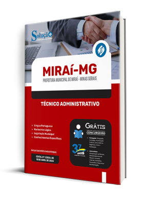 Apostila Prefeitura de Miraí - MG  - Técnico Administrativo - Imagem 2