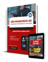 Capa Apostila Câmara de São Francisco do Sul - SC  - Assistente Legislativo