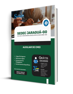 Apostila SEDEC Jaraguá - GO  - Auxiliar de CMEI - Imagem 2