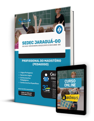 Apostila SEDEC Jaraguá - GO  - Profissional do Magistério (Pedagogo) - Imagem 1