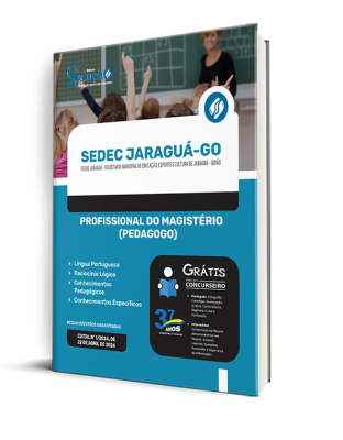 Apostila SEDEC Jaraguá - GO  - Profissional do Magistério (Pedagogo) - Imagem 2