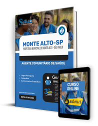 Capa Apostila Prefeitura de Monte Alto - SP  - Agente Comunitário de Saúde