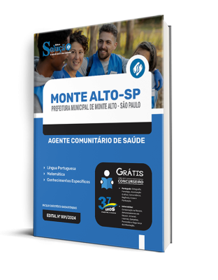 Apostila Prefeitura de Monte Alto - SP  - Agente Comunitário de Saúde - Imagem 2