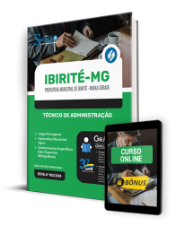 Capa Apostila Prefeitura de Ibirité - MG  - Técnico de Administração