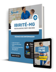Capa Apostila Prefeitura de Ibirité - MG  - Técnico de Enfermagem