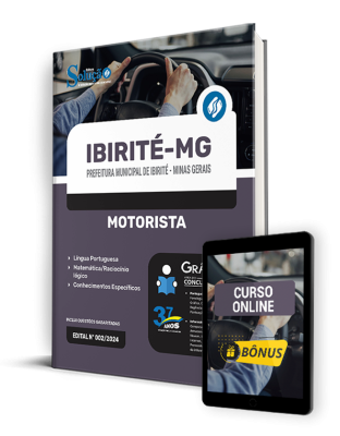 Apostila Prefeitura de Ibirité - MG  - Motorista - Imagem 1