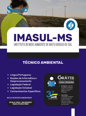 Apostila IMASUL-MS  - Técnico Ambiental - Imagem 3