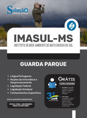 Apostila IMASUL-MS  - Guarda Parque - Imagem 3