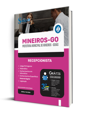 Apostila Prefeitura de Mineiros - GO  - Recepcionista - Imagem 2