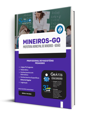 Apostila Prefeitura de Mineiros - GO  - Profissional do Magistério - Pedagogo - Imagem 2