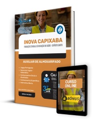 Capa Apostila Fundação INOVA Capixaba - ES  - Auxiliar de Almoxarifado