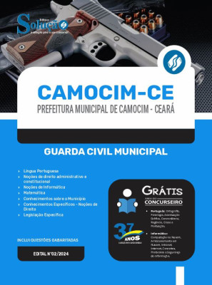 Apostila Prefeitura de Camocim - CE em PDF  - Guarda Civil Municipal - Imagem 1