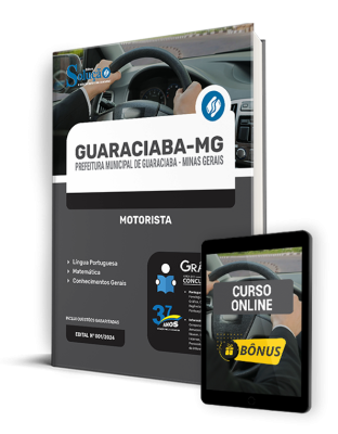 Apostila Prefeitura de Guaraciaba - MG  - Motorista - Imagem 1