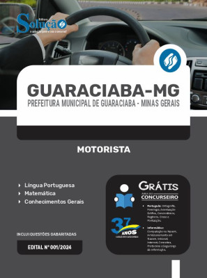 Apostila Prefeitura de Guaraciaba - MG  - Motorista - Imagem 3