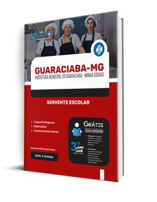 Apostila Prefeitura de Guaraciaba - MG  - Servente Escolar - Imagem 2