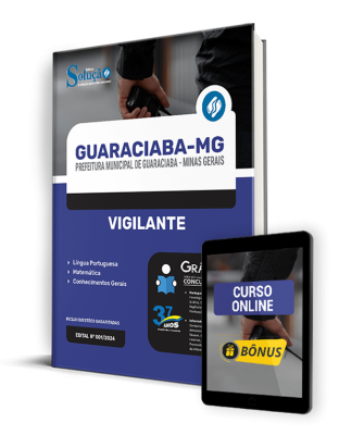 Apostila Prefeitura de Guaraciaba - MG  - Vigilante - Imagem 1
