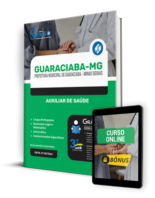 Apostila Prefeitura de Guaraciaba - MG  - Auxiliar de Saúde - Imagem 1