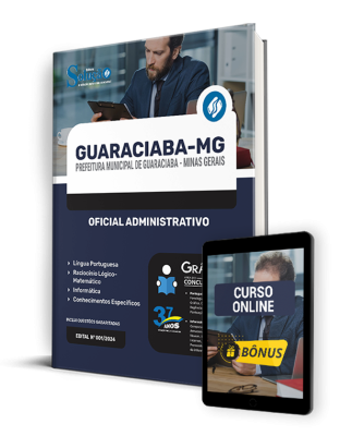 Apostila Prefeitura de Guaraciaba - MG  - Oficial Administrativo - Imagem 1