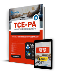 Capa Apostila TCE-PA  - Auxiliar Técnico de Controle Externo