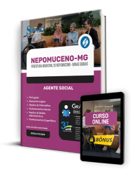 Capa Apostila Prefeitura de Nepomuceno - MG  - Agente Social