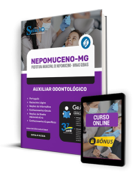 Capa Apostila Prefeitura de Nepomuceno - MG  - Auxiliar Odontológico