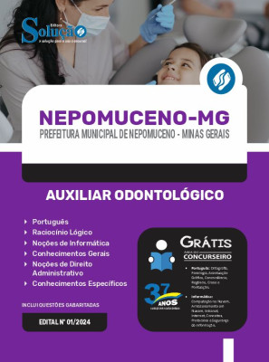 Apostila Prefeitura de Nepomuceno - MG  - Auxiliar Odontológico - Imagem 3