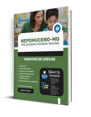 Apostila Prefeitura de Nepomuceno - MG  - Monitor de Creche - Imagem 2