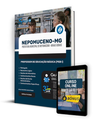 Apostila Prefeitura de Nepomuceno - MG  - Professor de Educação Básica (PEB I) - Imagem 1