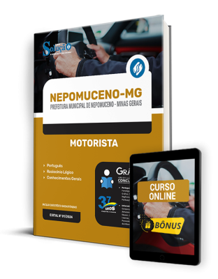 Apostila Prefeitura de Nepomuceno - MG  - Motorista - Imagem 1
