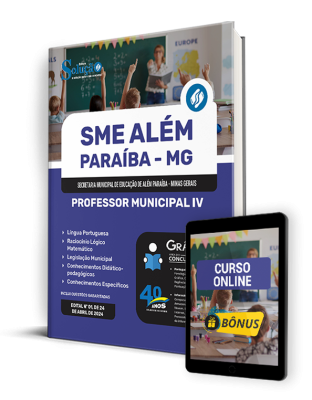 Apostila SME Além Paraíba - MG  - Professor Municipal IV - Imagem 1