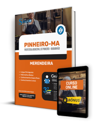 Capa Apostila Prefeitura de Pinheiro - MA  - Merendeira