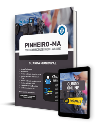 Apostila Prefeitura de Pinheiro - MA  - Guarda Municipal - Imagem 1