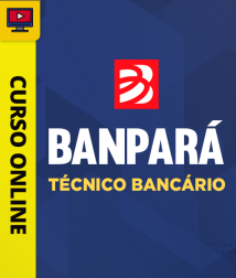 Capa Curso Banpará - Técnico Bancário