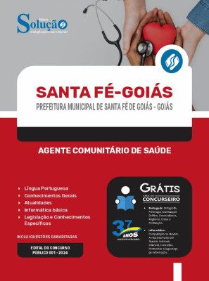 Apostila Prefeitura de Santa Fé de Goiás - GO  - Agente Comunitário de Saúde - Imagem 3