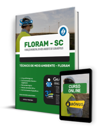 Capa Apostila FLORAM-SC  - Técnico de Meio Ambiente - FLORAM